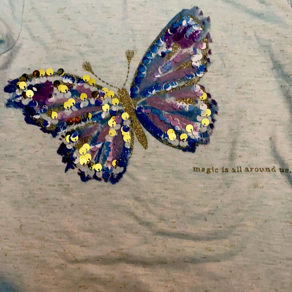 Girls Butterfly T-Shirt